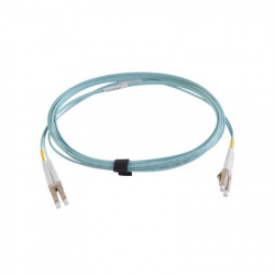 Siemon Cable Fibra Óptica Jumper Dúplex LC Macho - LC Macho, 5 Metros, Aqua 