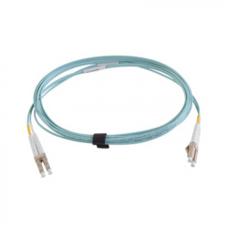 Siemon Cable Fibra Óptica Jumper Dúplex LC Macho - LC Macho, 3 Metros, Aqua 