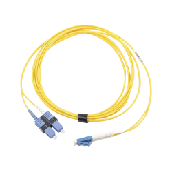 Siemon Cable Fibra Óptica OS2 LC Duplex - LC Duplex, OFNR, 5 Metros, Amarillo 