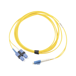 Siemon Cable Fibra Óptica OS2 LC Duplex - LC Duplex, OFNR, 5 Metros, Amarillo 