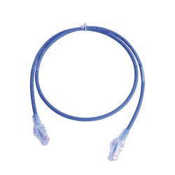 Siemon Cable Patch Cat6 UTP RJ-45 Macho - RJ-45 Macho, 90cm, Azul - Bulk 
