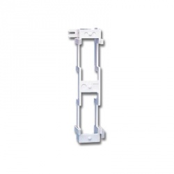 Siemon Bracket para Montaje de Regleta S66, 25 Pares, Blanco 