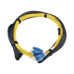 Siemon Cable Fibra Óptica Monomodo OS2 Negro/Amarillo, TFPBAAPF1LB010M ...