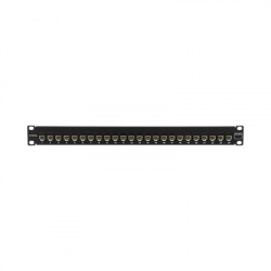 Siemon Panel de Parcheo Ultra-MAX Cat6, 24 Puertos Precargados, 1U, Negro 