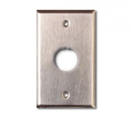 Siemon Placa de Pared Reforzada, 1 Puerto, Acero 