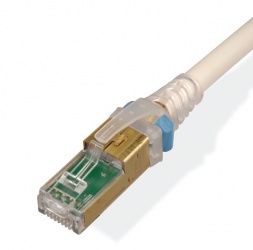 Siemon Cable Patch Cat6a UTP RJ-45 Macho - RJ-45 Macho, 1.5 Metros, Azul 