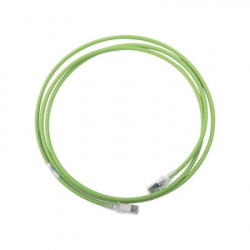Siemon Cable Patch Z-MAX Cat6a STP SFP Blindado RJ-45 Macho - RJ-45 Macho, 2.1 Metros, Verde 