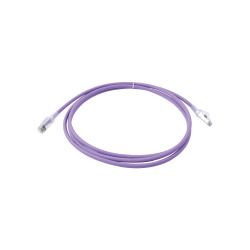 Siemon Cable Patch Cat6a FTP RJ-45 Macho - RJ-45 Macho, 2.1 Metros, Morado 