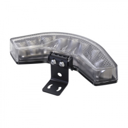 SIGNALPRO Luz Esquinera LED para Interior/Exterior SPV9A, Ámbar 