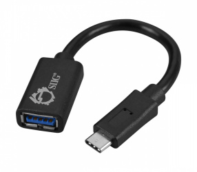 SIIG Adaptador USB-C Macho - USB-A Hembra 