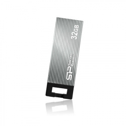 Memoria USB Silicon Power Touch 835, 8GB, USB 2.0, Gris 