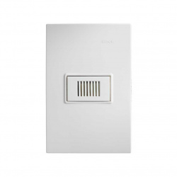 Simon Placa con Zumbador 23806-90, Blanco 