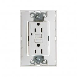 Simon Tomacorriente 2501425-030, 2 Enchufes, 127V, 15A, Blanco 