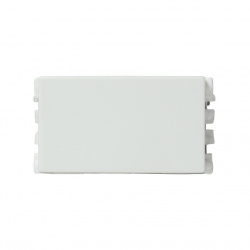 Simon Tapón Ciego para Placa, Blanco 