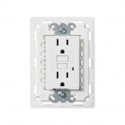 Simon Tomacorriente 2600425-030, 2 Enchufes, 127V, 15A, Blanco 