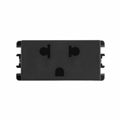 Simon Tomacorriente 2600439-038, 1 Enchufe, 127 - 220V, 16A, Grafito 