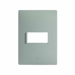 Simon Placa de Pared 2600611-065, 1 Puerto, Verde Turquesa 