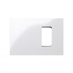 Simon Placa de Pared 2700611-030, 1 Puerto, Blanco 
