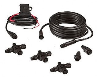 Simrad Kit de Cables de Alimentación/Conectores/Terminadores NMEA2000, 4.5 Metros, Negro 