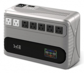 No Break Skele GF400 Línea en Espera, 240W, 400VA, Entrada 81V - 145V, Salida 114V - 120V, 7 Salidas  