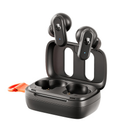 Skullcandy Audífonos Intrauriculares con Micrófono Dime 3, Inalámbrico, Bluetooth, Negro 