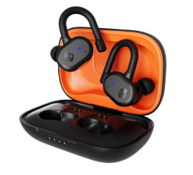 Skullcandy Audífonos Intrauriculares Deportivos con Micrófono TW Push Active Sport, Inalámbrico, Bluetooth, Negro 
