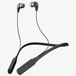 Skullcandy Audífonos Intrauriculares con Micrófono Ink’d, Inalámbrico, Bluetooth, Negro/Gris 