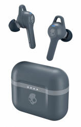 Skullcandy Audífonos Intrauriculares con Micrófono Indy EVO, Inalámbrico, Bluetooth, USB-C, Gris 
