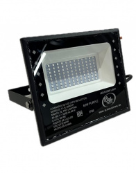 SL Prolight Reflector LED Flood Flat, 60W, Negro 