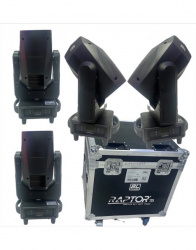SL Prolight Kit 4 Proyectores de Luz 7R Raptor 230, 230W, 12 colores 