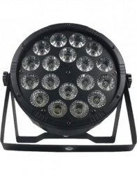 SL Prolight Proyector de Luz 18x12w, 18 Leds, RGBW+Ambar 