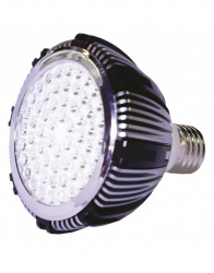 SL Prolight Foco LED OUT-SLMKPR30-12W-CW, Luz Fría, Base E27, 12W, Plata 
