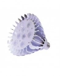 SL Prolight Foco tipo Spot PAR38, Luz Fría, Base E27, 12W, 255 Lúmenes, Plata 