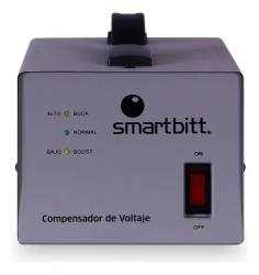 Regulador Smartbitt SBC2400VM, 1.2kW, 1.200VA, Entrada 120V, Salida 120V, 1 Salida 