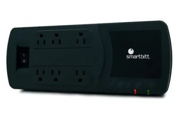 No Break Smartbitt SBNB480M Línea Interactiva, 240W, 480VA, Entrada 90V - 145V, Salida 90V - 480V, 6 Salidas 