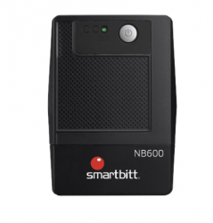 No Break Smartbitt SBNB600 Línea Interactiva, 300W, 600VA, Entrada 82V - 148V, Salida 100V - 120V, 4 Salidas  