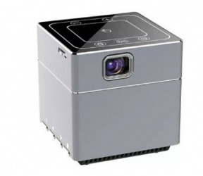 Proyector Portátil Smart Cube PJ-SCPPGY 854x480, máx. 120 Lúmenes, Inalámbrico, Gris 