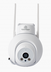 SmartHome by Epcom Cámara de Seguridad IP PT IR para Exteriores SCAM2PT4G, Inalámbrico, 1920x1080 Full HD, Día/Noche 