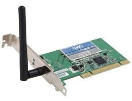 SMC Tarjeta PCI EZ Connect, Inalámbrico 