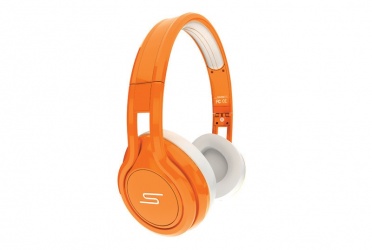 SMS Audio Audífonos Deportiva STREET by 50, Alámbrico, 3.5mm, Naranja 