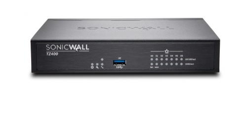 Firewall SonicWall TZ400 Secure Upgrade Plus Advanced Edition, 1300 Mbit/s, 7x RJ-45, 2x USB 3.0 