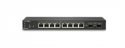 Switch Sonicwall Gigabit Ethernet SWS12-8, 8 Puertos 10/100/1000 + 2 SFP Puertos, 20 Gbit/s, 8000 Entradas - Administrable 