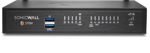 Firewall SonicWall TZ370, Alámbrico, 3000Mbit/s, 8x RJ-45 - Essential Edition 1 Año 