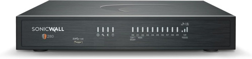 Firewall SonicWall TZ280 Series, Alámbrico, 8 x RJ-45, 2 x SFP, 2.50 Gbp/s, Secure Upgrade Plus – Advanced Edition 3 años 