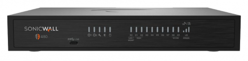 Firewall SonicWall TZ480, Alámbrico, 8 x RJ-45, 2 x SFP+, 4000 Mbit/s 