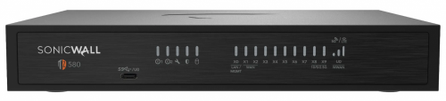 Firewall SonicWall TZ580, Alámbrico, 8 x RJ-45, 2 x SFP+, 4500 Mbit/s 