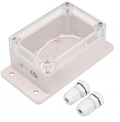 Sonoff Caja de Montaje IP66 WATERPROOF CASE, Transparente 