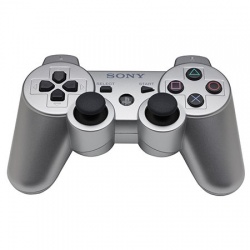 Sony Dualshock 3 Inalámbrico para PS3, Plata 