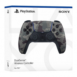 Sony Gamepad DualSense para PlayStation 5, Inalámbrico, Bluetooth, Gris/Camuflaje 