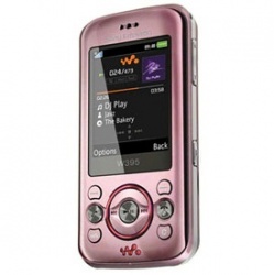 Sony Ericsson W395, 176 x 220 Pixeles, Rosa 